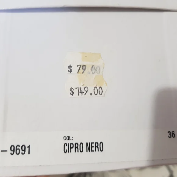 Neo Made in Italy Black Suede Ballerina Flats, Size 36. - Picture 4 of 4